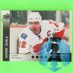 2009-10 Upper Deck Black Diamond Quad Die Cut Horizontal #BD13 Jarome Iginla